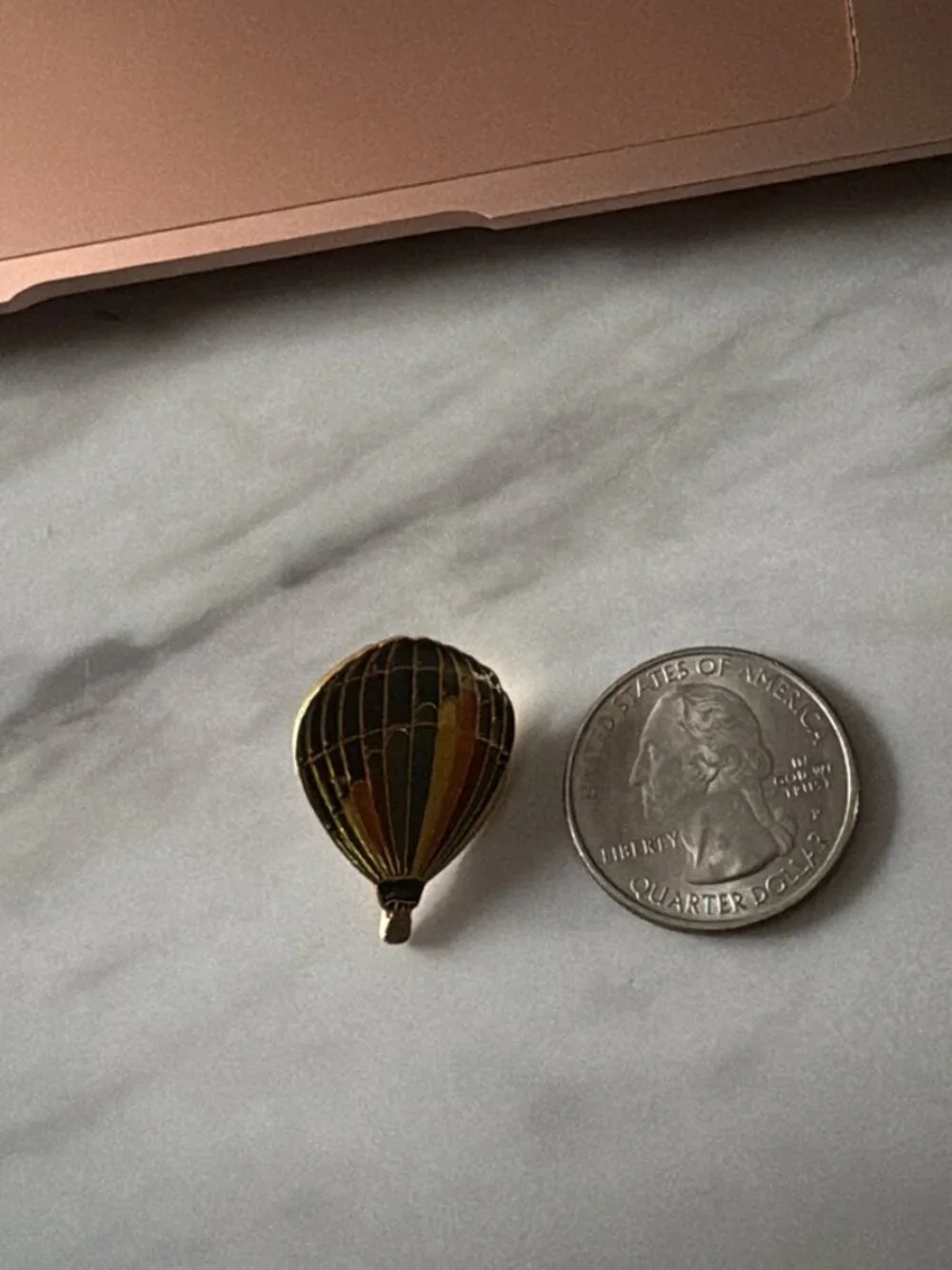 Hot Air Balloon Enamel Pin